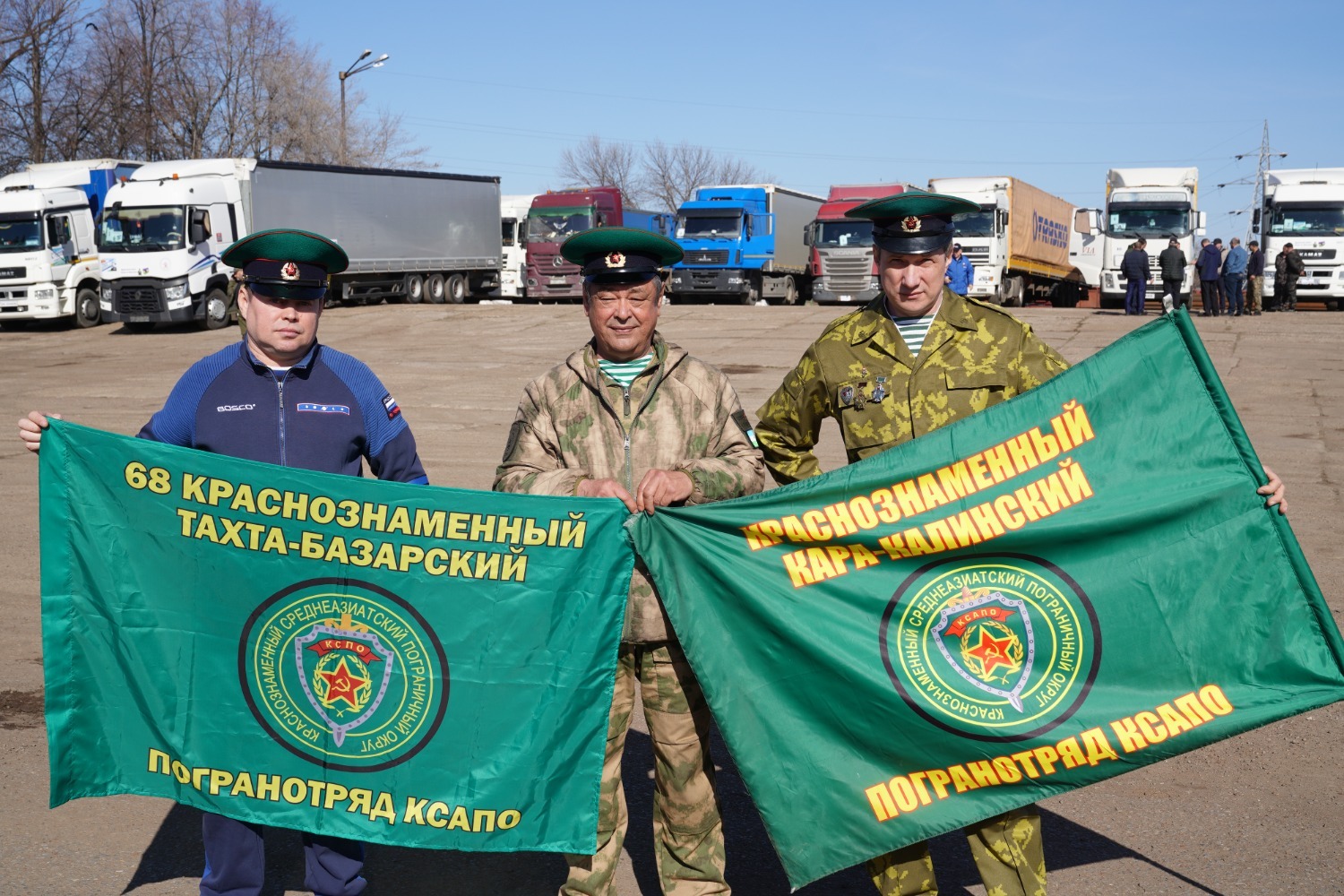 Олег Яровиков  Винер Раянов, Алмаз Юлбарисов, Сергей Якин (слева направо)