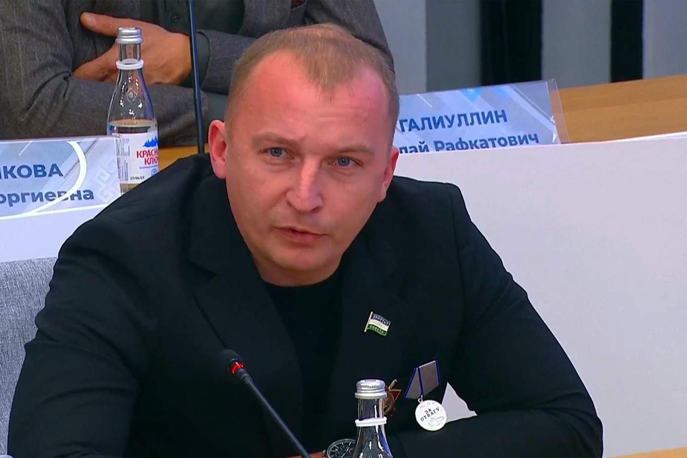 ИА «Башинформ»  Ветеран СВО, депутат совета Куюргазинского района Владимир Хлынцев