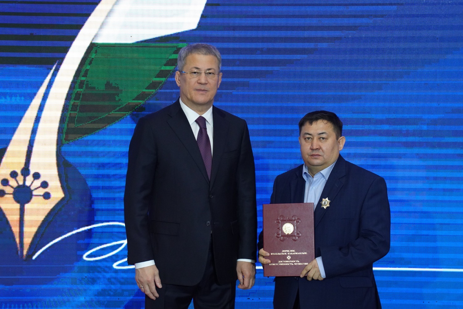 Олег Яровиков  Главный редактор журнала «Агидель» Мунир Кунафин