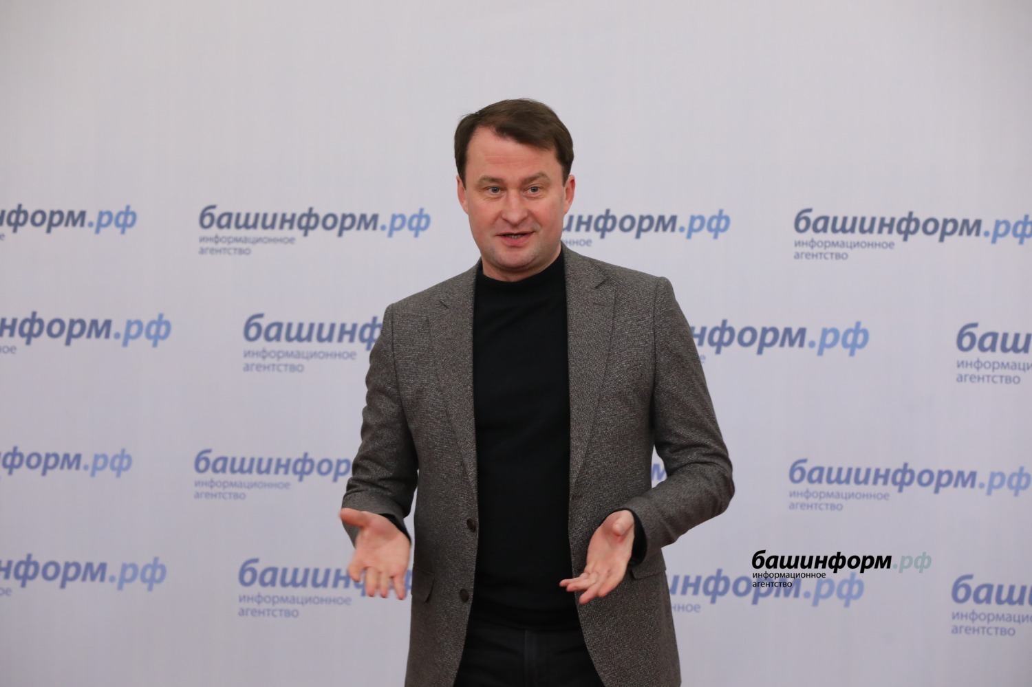 Валерий Шахов  Главный редактор ИА «Башинформ» Руслан Шарафутдинов.