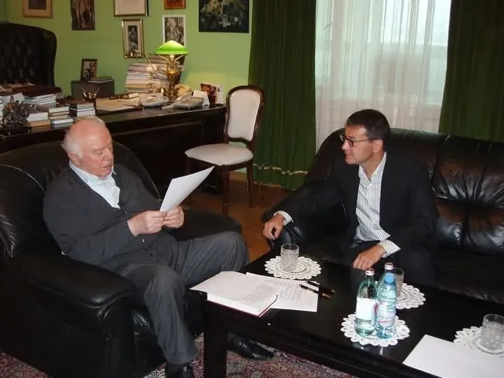 Артур Валеев личный архив с Эдуардом Шеварднадзе