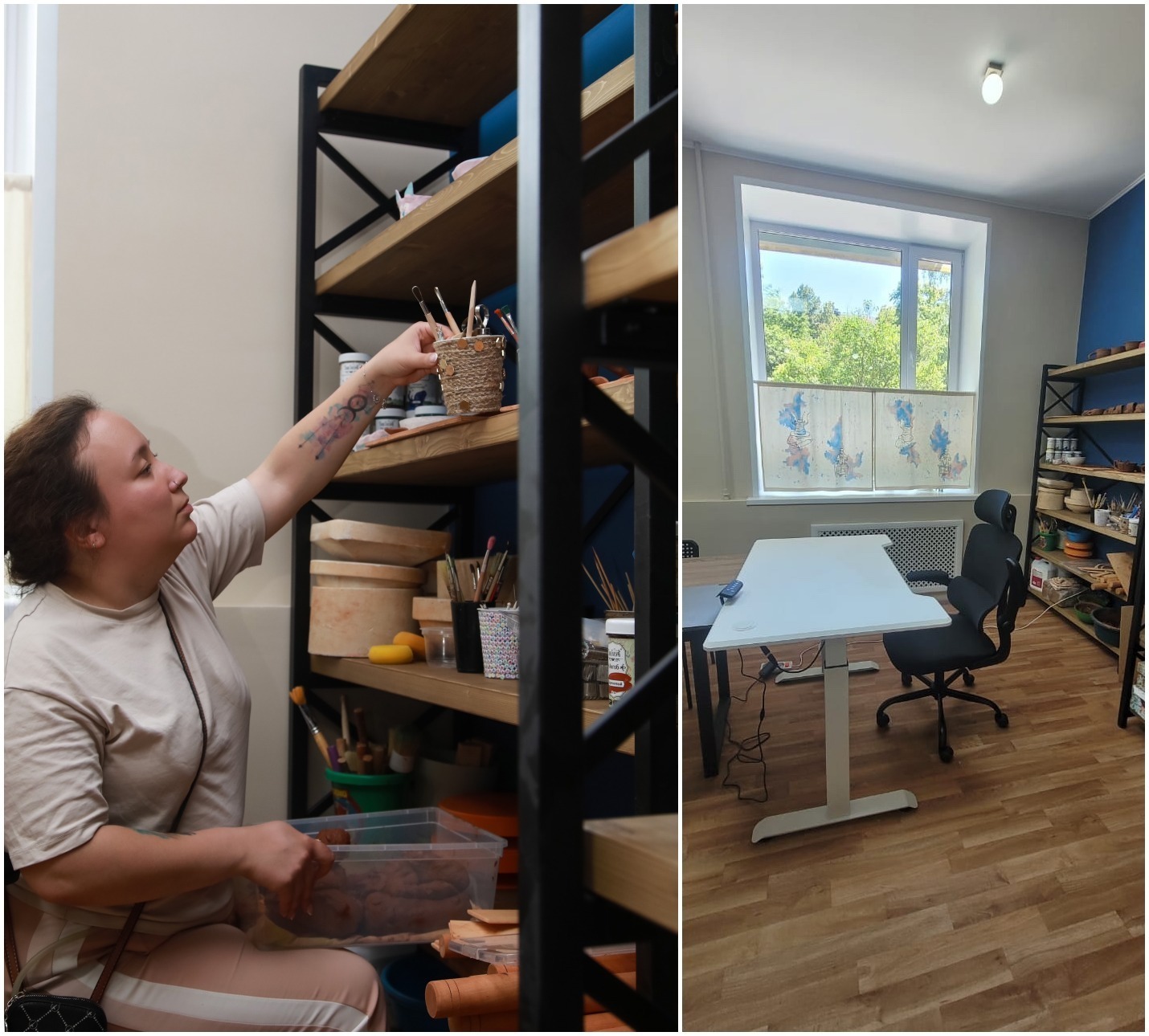 Центр занятости Республики Башкортостан Земфира Сулейманова теперь трудится мастером гончарного дела