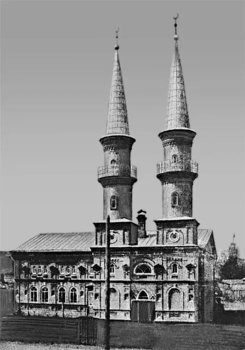 Архивное фото мечеть Хакимия, начало XX века