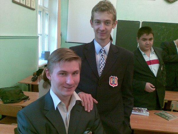 Руслан Попов в школьные годы