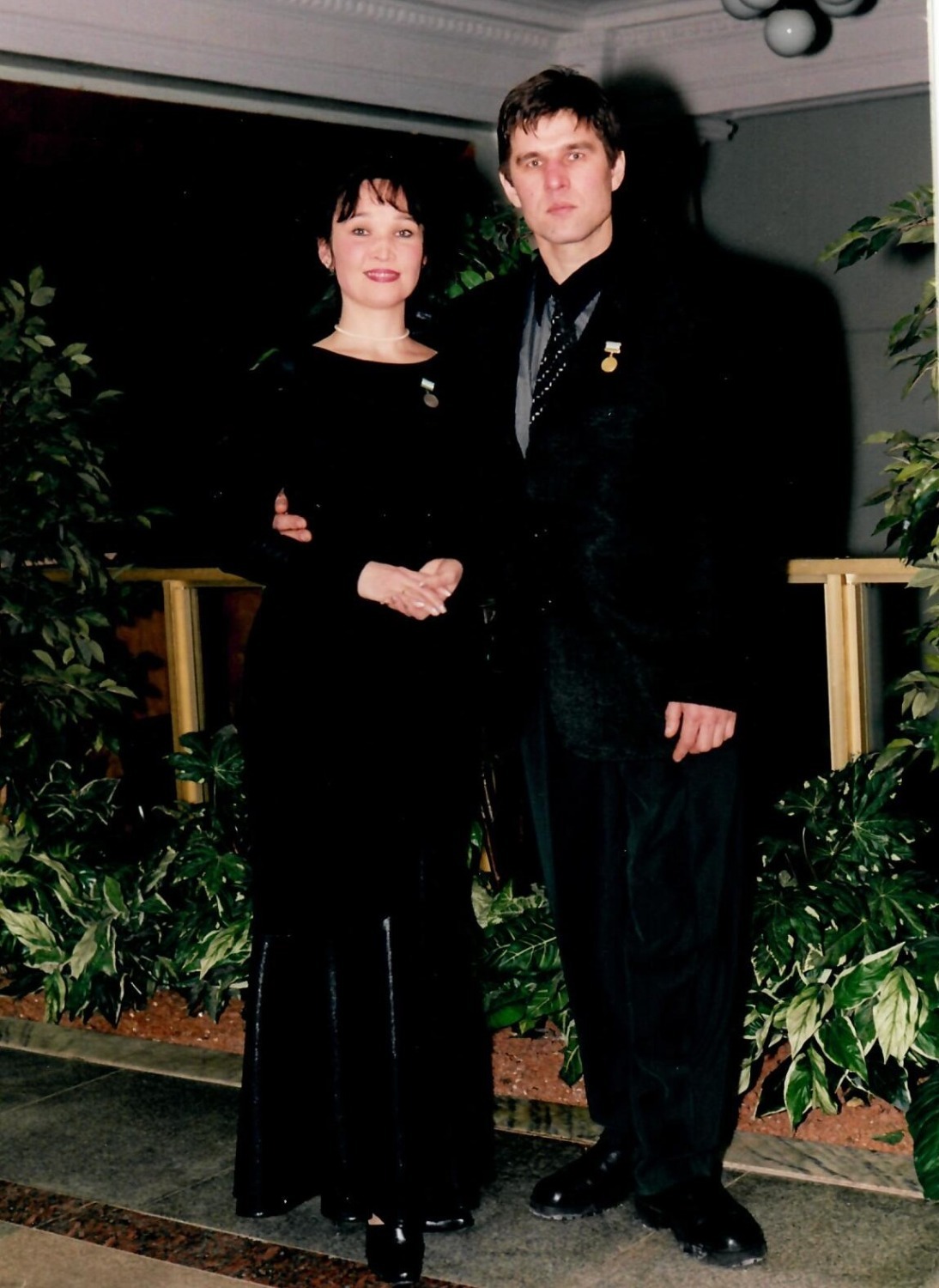 Родители Артура - Радик и Альмира Шарафутдиновы