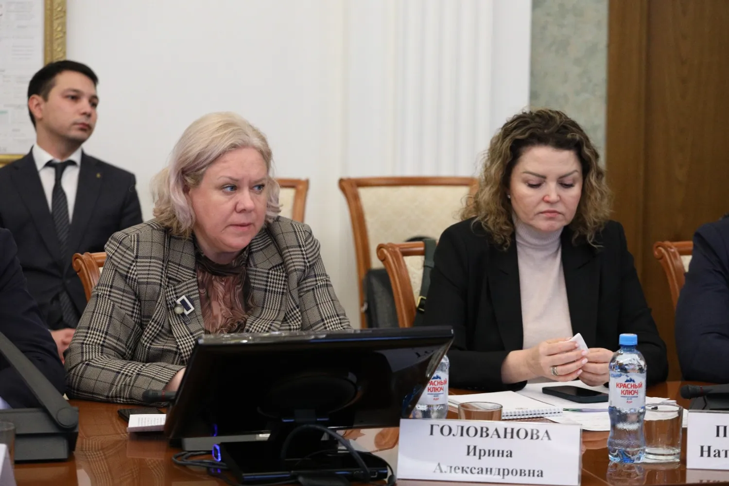 Азат Мухамедьянов  министр жилищно-коммунального хозяйства Республики Башкортостан Ирина Голованова