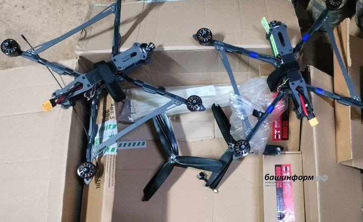 автора FPV-дроны, привезенные волонтерами Народного фронта для наших бойцов