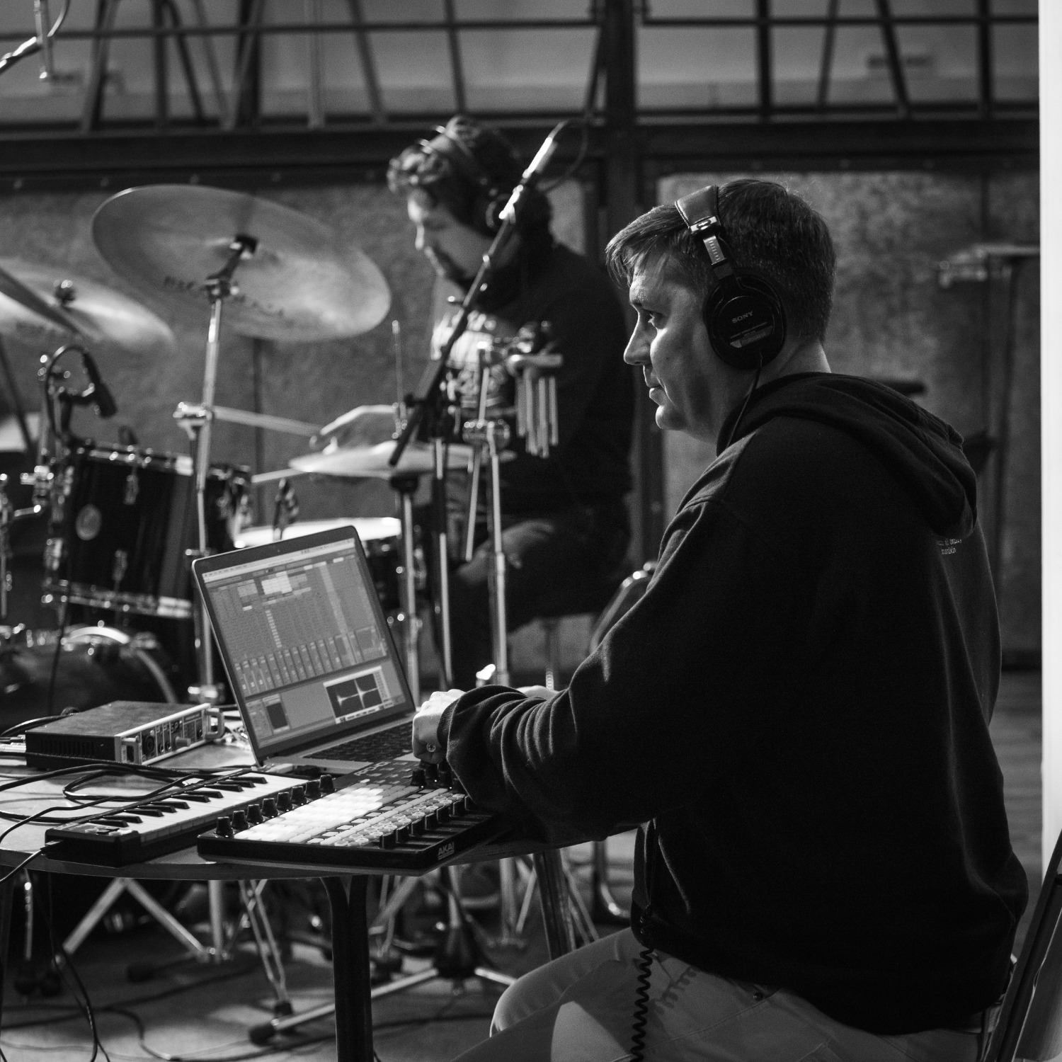 Композитор в работе