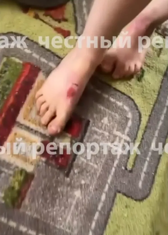 Скриншот видео ТГ-канала "Честный репортаж"