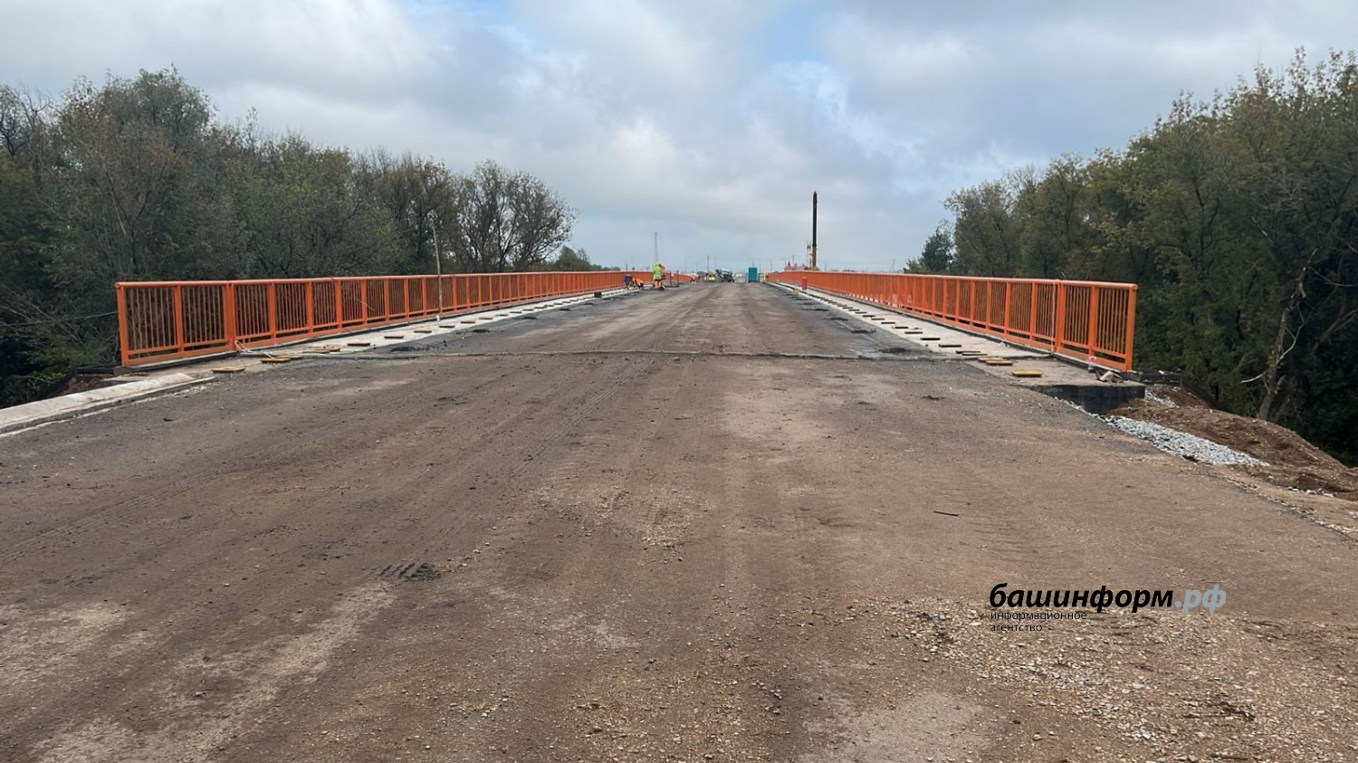 пресс-служба минтранса РБ Мост через реку Ик