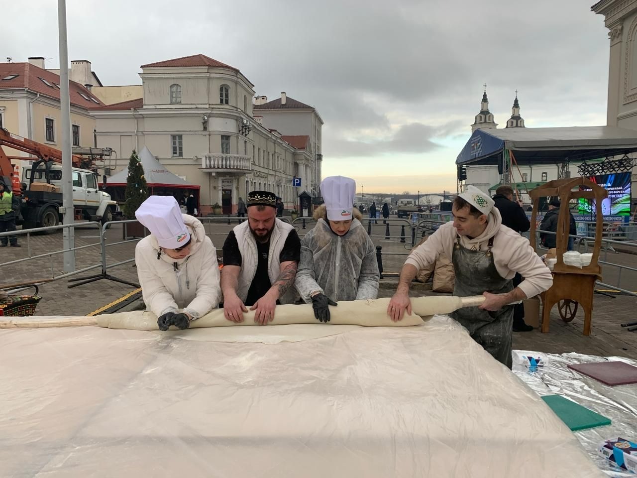 правительство Башкирии В Минске готовят гигантский кыстыбый