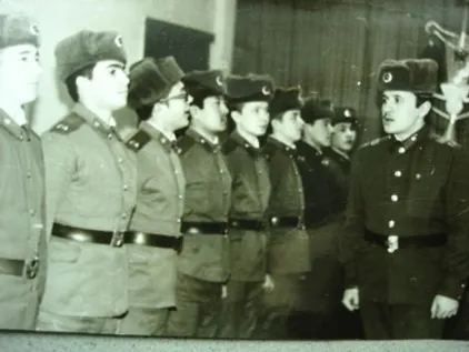 В армии