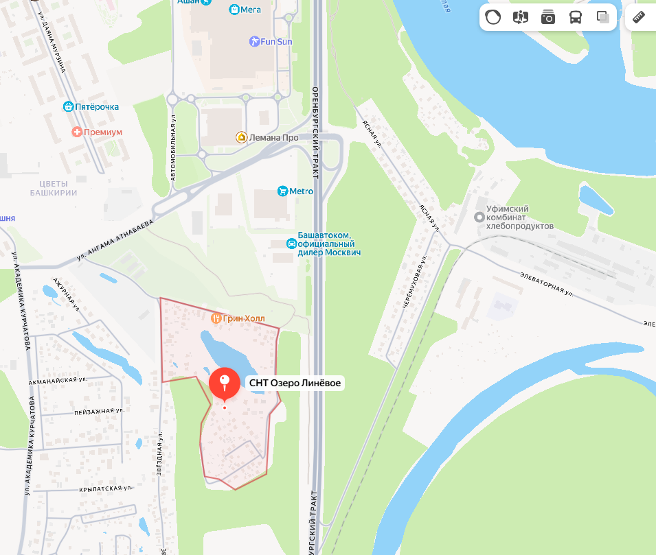 скриншот  Яндекс.Карты