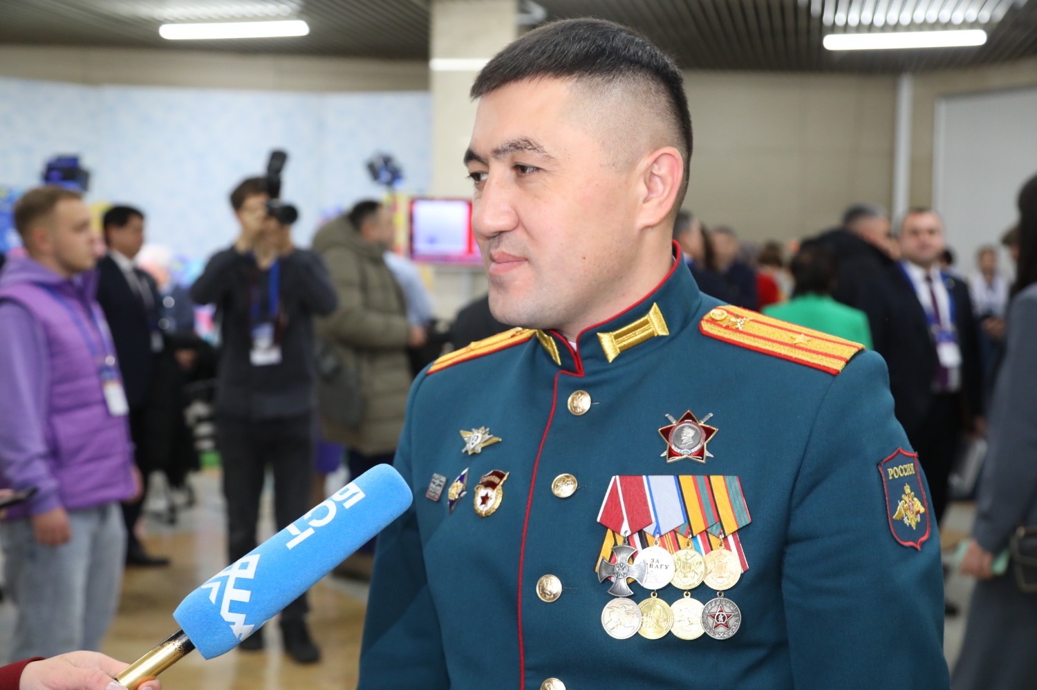 Валерий Шахов  Председатель правления Ассоциации участников СВО РБ, кавалер ордена Мужества Оскар Ситдиков