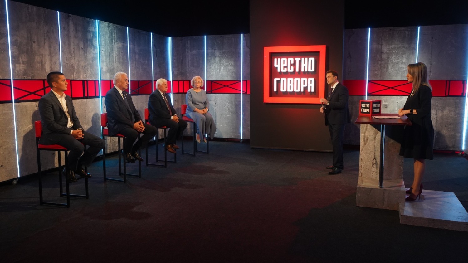 фрагмент программы "Честно говоря"