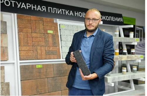 Ксения Склюева предоставлено ООО «ТД «ПОРЕВИТ» Офис завода тротуарной плитки «Поревит» в Уфе