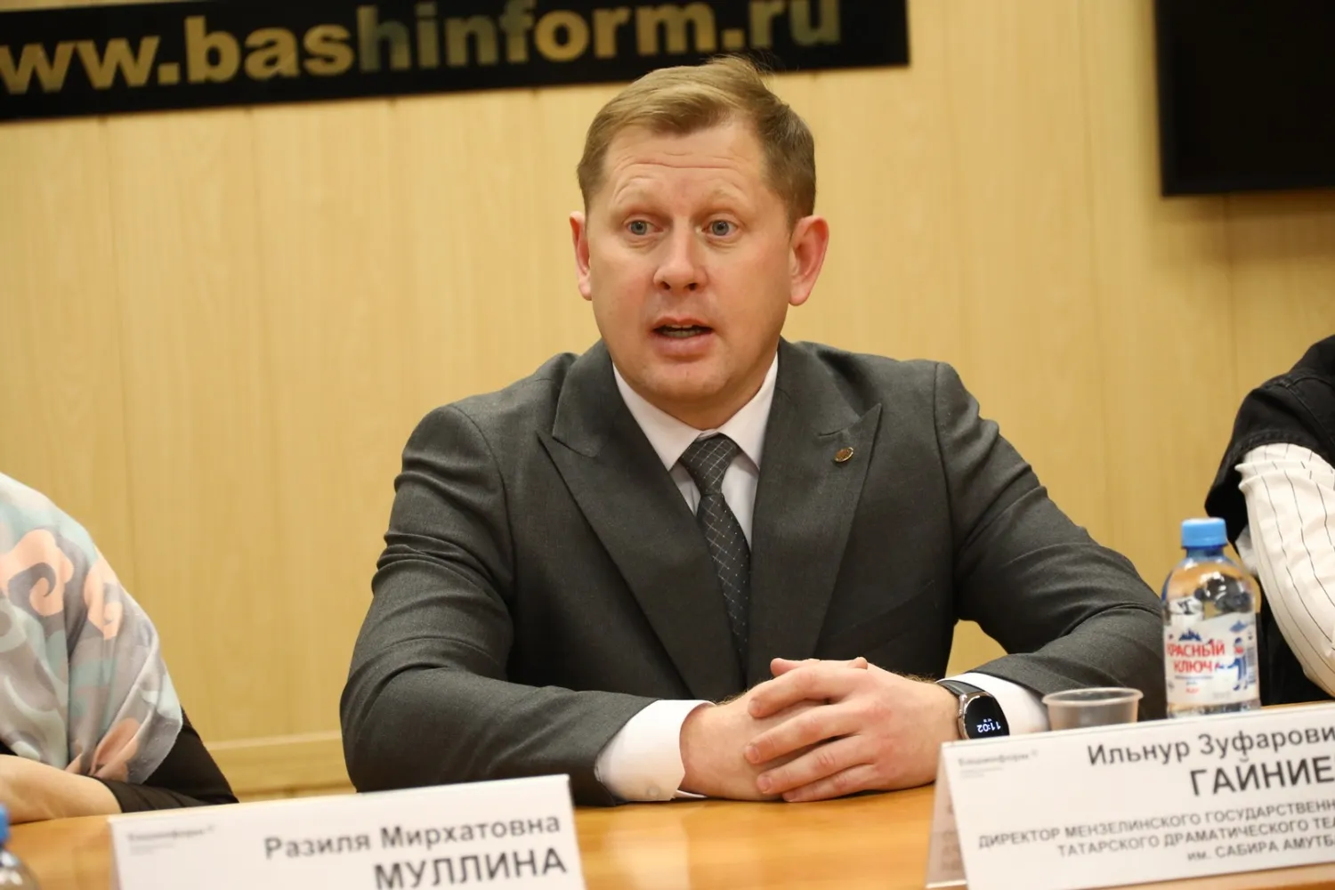 директор Мензелинского татарского драматического театра им. С. Амутбаева Ильнур Гайниев