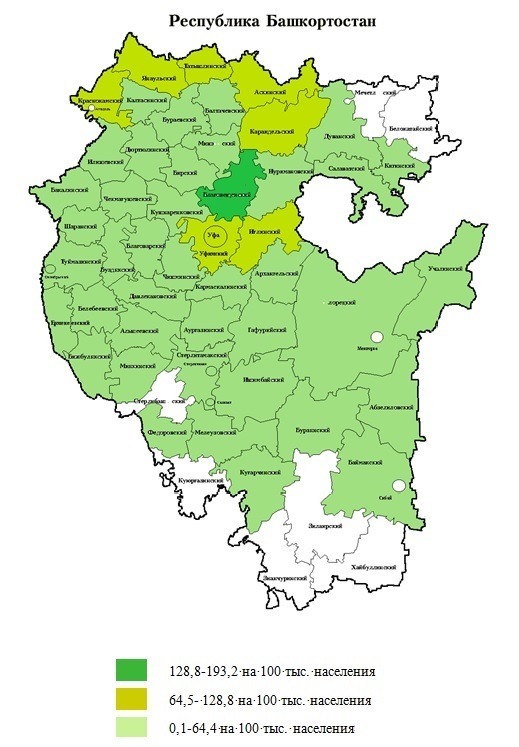 Пресс-служба Роспотребнадзора по РБ Заболеваемость ГЛПС в Республике Башкортостан за 10 месяцев 2022 года
