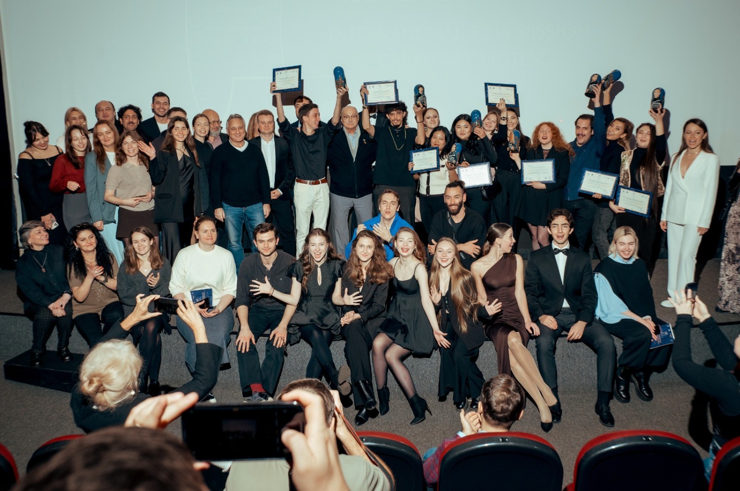 Андрей Черепанов и Сергей Давидюк Союз кинематографистов РБ