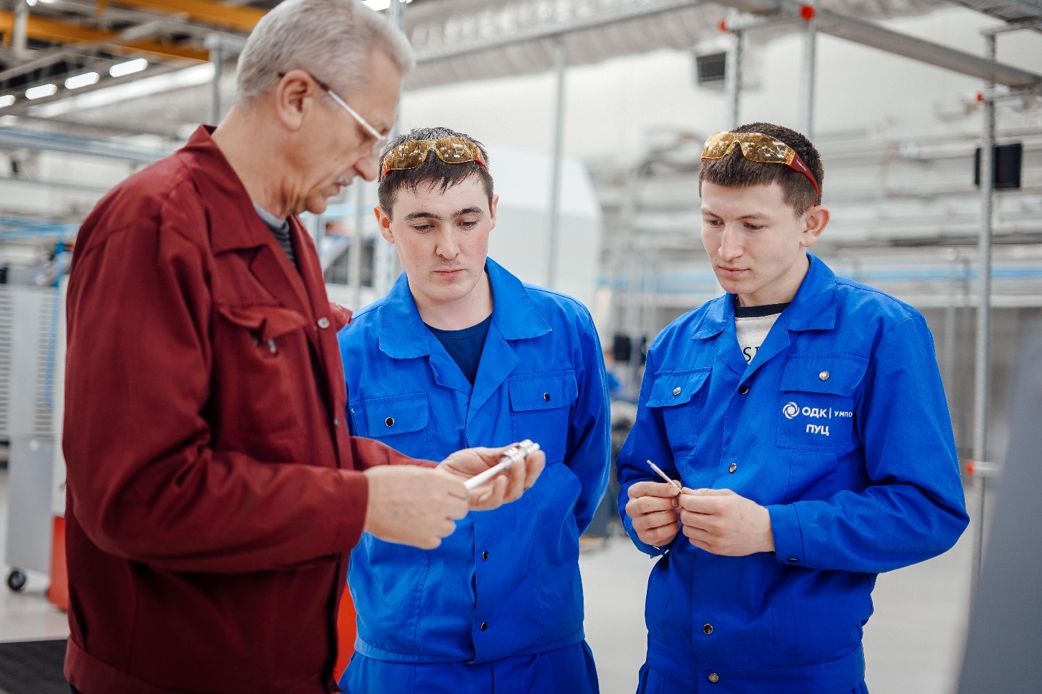 предоставлено пресс-службой ОДК-УМПО За опытом — к мудрому наставнику