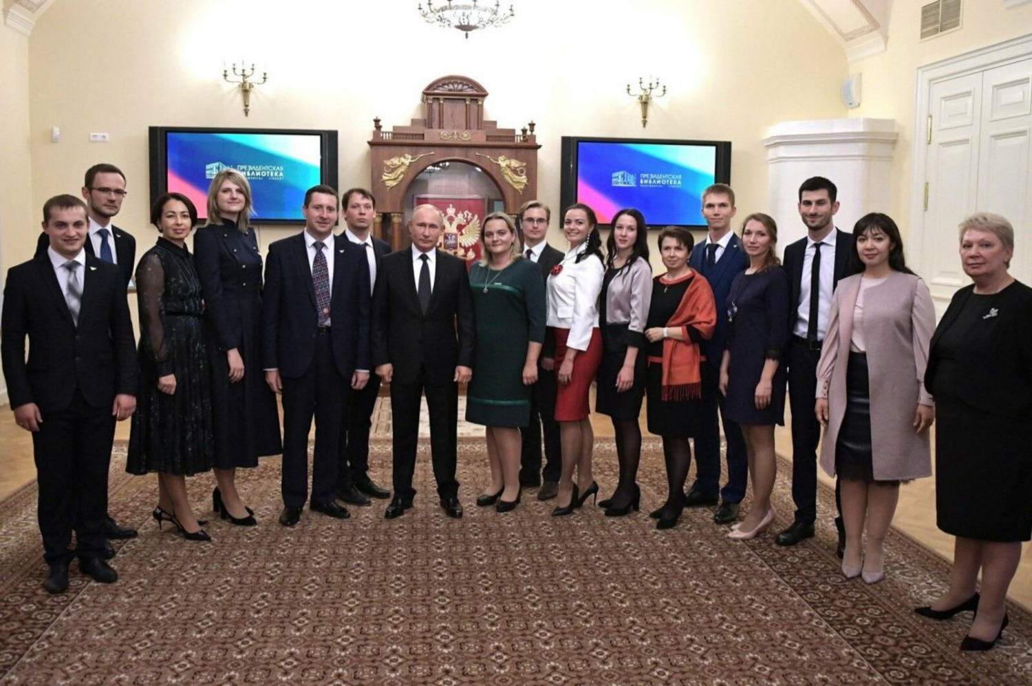 на встрече с Президентом России Владимиром Путиным