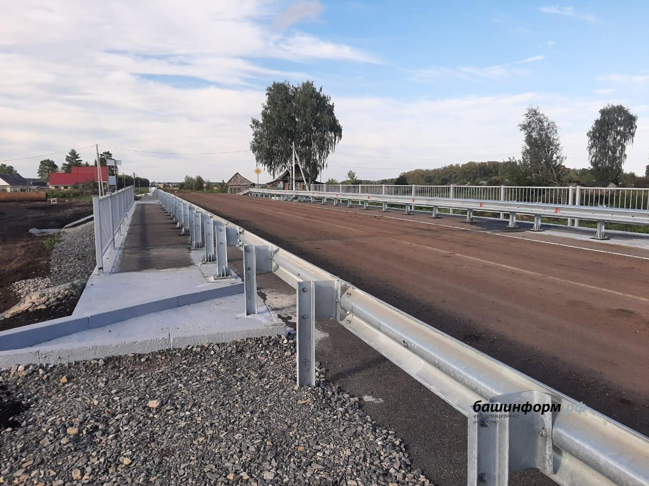 мост через ручей на дороге Кармаскалы – Нижний Тюкунь