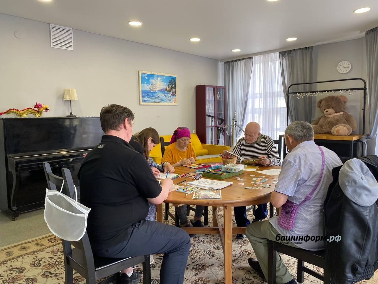 Ляйсан Закирова  В старом корпусе центра "Именлек" тоже весьма уютно