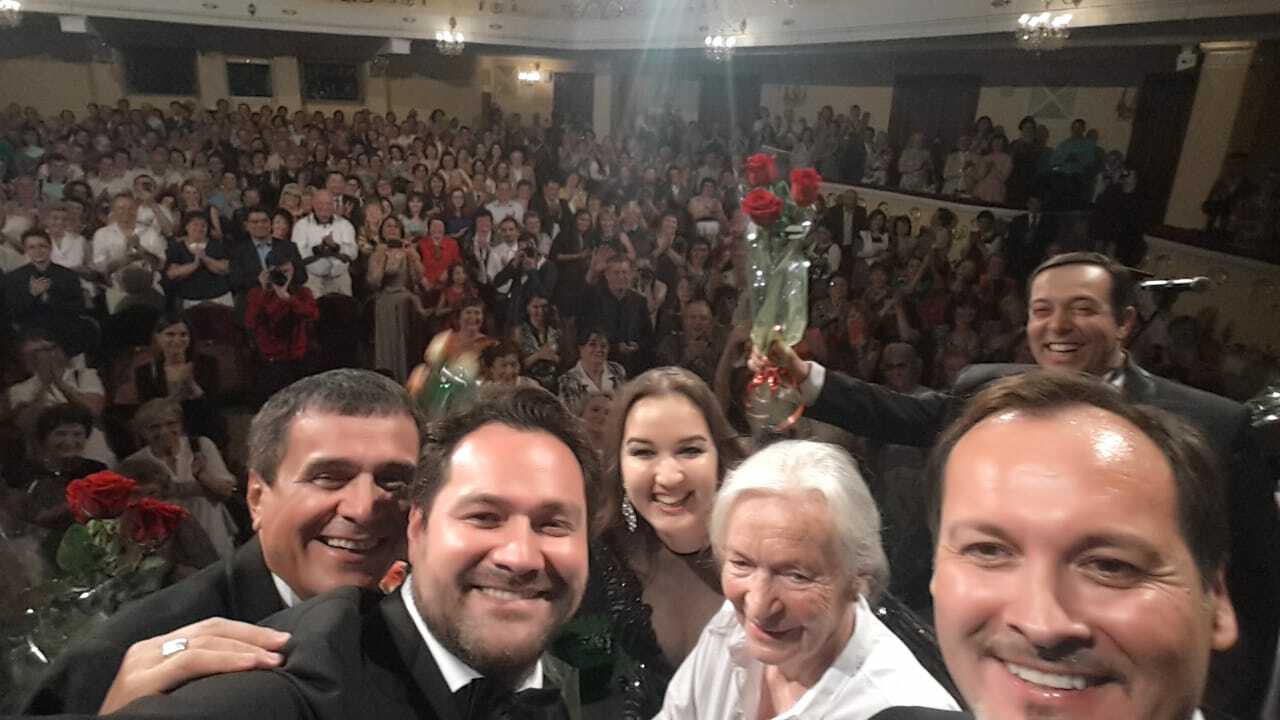 Селфи на юбилейном вечере Миляуши Галеевны Муртазиной