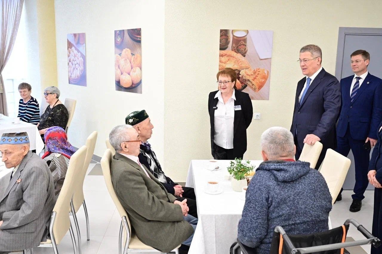 архив ИА «Башинформ» новый корпус геронтологического центра "Именлек"