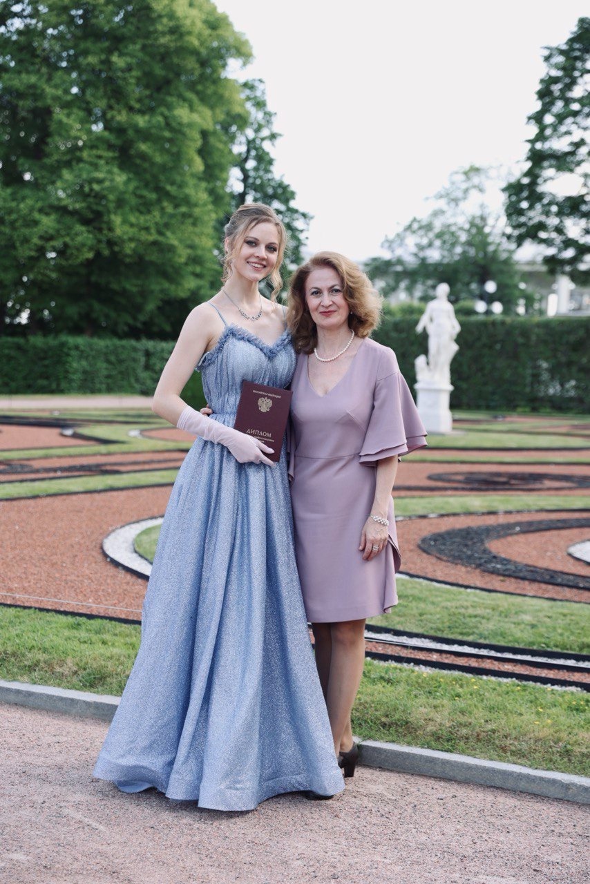 Софья с мамой Гульназ Фаритовной Валиуллиной