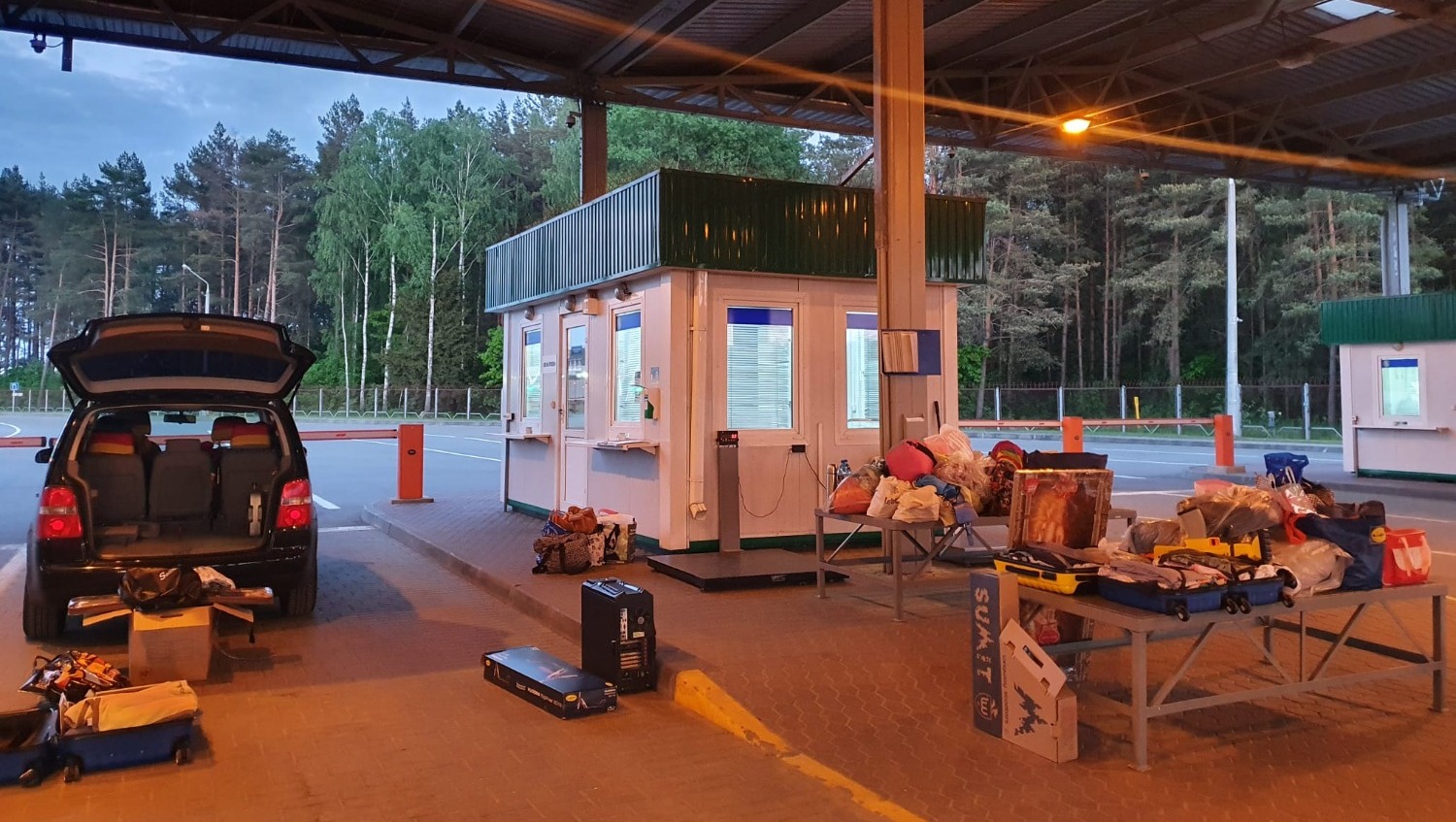 Досмотр на таможне Белоруссии