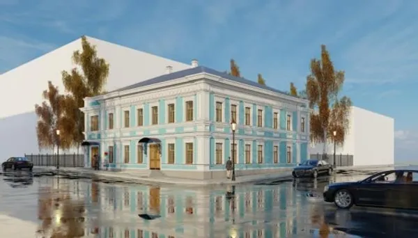 Российский аукционный дом визуализация проекта реставрации