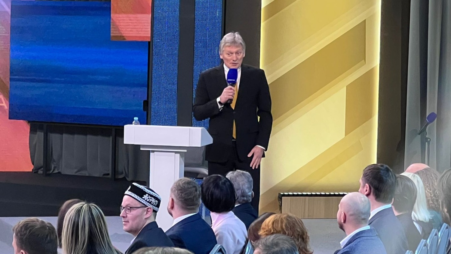 Дмитрий Песков занял позицию