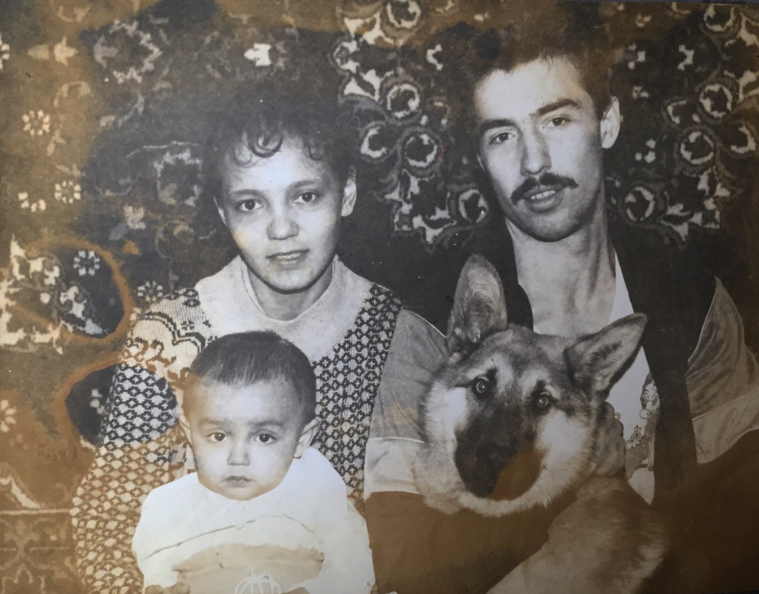 Анжелика с родителями