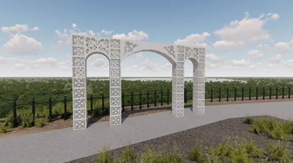 Ленинский район Уфы визуализация