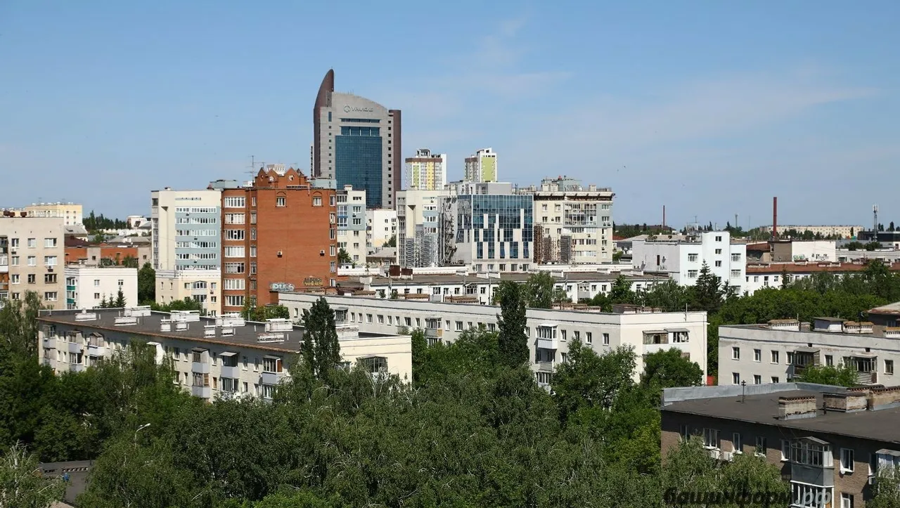 Ксения Калинина   Вид с крыши