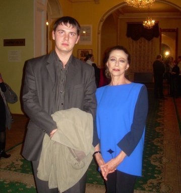 С Майей Плисецкой